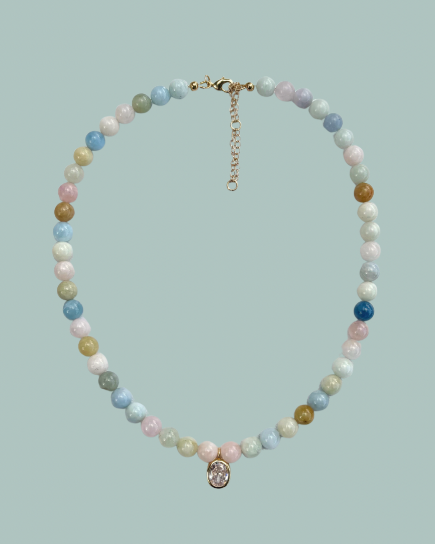 Let Your Light Shine Beaded Necklace