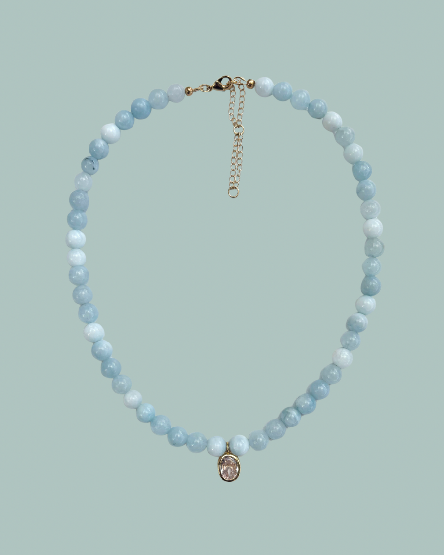 Let Your Light Shine Beaded Necklace
