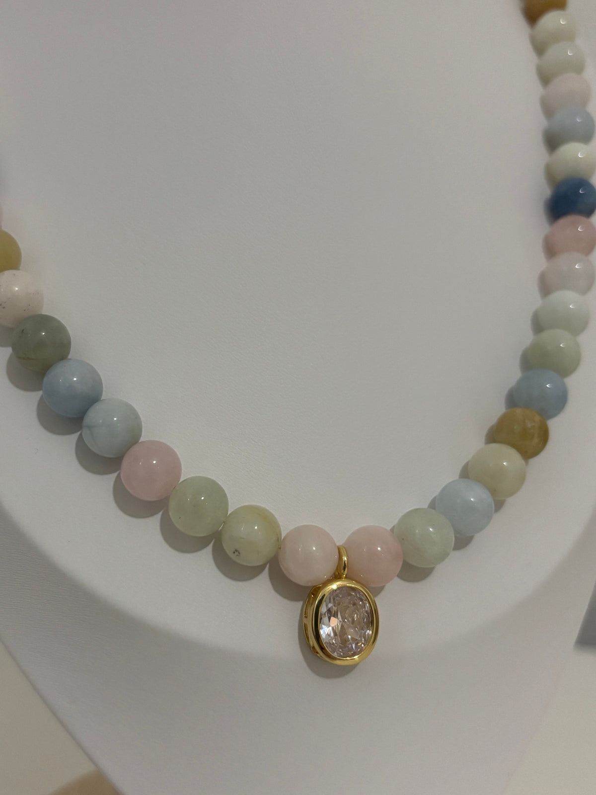 Let Your Light Shine Beaded Necklace
